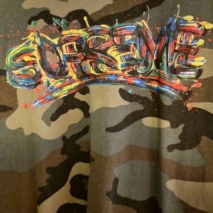 Used - Supreme Camo Tee Shirt - Medium